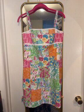 Lilly Pulitzer Carson's Bandstand patchwork dress